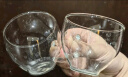 雅集小资茶杯100ml 透明耐热带把玻璃品茶杯 功夫茶具配件 实拍图