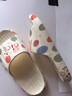 安尚芬踩屎感凉拖鞋女士室内外卡通可爱EVA舒适软底夏季防滑一字拖男款 白色【nice】 38-39 适合37-38 实拍图