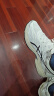 亚瑟士ASICS男鞋网面跑步鞋缓震跑鞋透气舒适运动鞋 GEL-FLUX 4 白色/棕色 42.5 实拍图