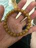 藏鸿阁（CANGHONGGE WENWAN）猴头核桃雕刻直切桶珠手串老型光珠文玩小核桃男女士单圈手串 猴头直切手串10-11mm【玩家级】 实拍图