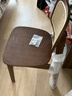 陶源木语藤编椅侘寂风欧式家用餐桌凳子实木餐椅带靠背椅现代简约书桌藤椅 胡桃色木面【卡曼】 实拍图