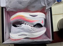 乔丹QIAODAN强风2运动鞋男跑步鞋马拉松专业竞训韧弹回馈中考体测跑鞋 智能绿/海盐蓝 -春意 44 实拍图