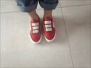 回力女鞋帆布鞋女秋季学生一脚蹬懒人休闲平底板鞋时尚百搭情侣运动鞋 铁锈红米 【元气配色】 38 实拍图