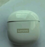 联想（Lenovo）真无线蓝牙耳机 半入耳式跑步运动高清通话音乐降噪电竞游戏长续航 通用苹果华为小米 LP19pro米色 实拍图