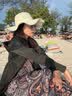 浪莎长款防晒衣女夏季新款修身防紫外线冰丝透气防晒裙收腰连衣裙 黑色 UPF50+ 【修身连帽裙】 M 【推荐80-100斤】 实拍图