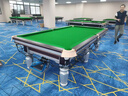 都格台球桌标准型钢库家用斯诺克商用成人球桌子中式黑八室内 9尺 金腿-【高配】-木库-大理石 实拍图