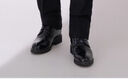 富贵鸟（FUGUINIAO）皮鞋男内增高商务正装真皮高端男鞋 黑色 235(37) 实拍图