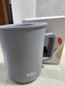 富光保温马克杯带盖316不锈钢办公室女咖啡杯大容量情侣水杯子礼物 伦敦灰【316不锈钢+滑盖】400ml 实拍图
