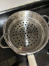 九阳（Joyoung）含钛陶瓷不粘小奶锅0氟健康辅食锅汤锅热奶赠蒸格18cm炉灶通用 实拍图