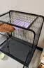 京喜自营-专用品牌猫笼子超大室内猫别墅多层猫舍送货上门 方管款-白色双层78*55*100 套餐一：三件套 实拍图