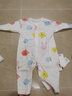 婧麒（JOYNCLEON）婴儿连体衣春秋宝宝纯棉打底哈衣新生儿衣服四季款爬服装 兔子 66cm 实拍图