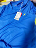 特步（XTEP）儿童童装男女童短T夏季吸湿透气速干薄款凉感百搭运动休闲短袖T恤 皇家蓝【9005】 175 cm 实拍图
