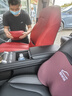 紫风铃专车定制真皮汽车座套全包围汽车坐垫座垫座椅套适奥迪q3a6宝马x5 【真皮拼接】酒红色-标准版 【360度全包围+专车定制】 实拍图