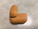 宝茹（BAORU） AirPodsPro3第三代保护套真皮2025苹果无线耳机保护壳皮质全包防摔蓝牙2024款airpods4代防摔耐磨 AirPods Pro2代【花菱草色】带挂绳 实拍图