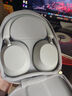 索尼（SONY）WH-1000XM5 头戴式无线降噪耳机 AI智能降噪（1000XM4 升级款）铂金银 实拍图