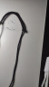 缔晶S925银吊坠挂绳男士六字真言高档玉坠玉佩挂绳子翡翠佛牌配饰绳子 黑绳+金丝挂绳 实拍图