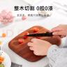初心方形宝宝辅食板婴儿菜板儿童砧板抗菌砧板家用便携水果板 实拍图