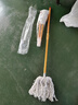 喜润家木质拖把棉线胶棉拖布海绵洗车拖把酒店物业学校老式排拖尘推  实拍图