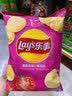 乐事（Lay's） 乐事薯片135g袋装大包装休闲零食小吃原切17g/30g新品上市 【135g*3袋】青柠味 实拍图
