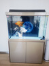 森森（SUNSUN）大型鱼缸底过滤水族箱客厅家用落地玻璃生态金鱼缸 【实时温显+灯控】宝马灰 1米长35cm宽 实拍图