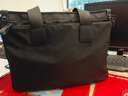 COWLEY KELLER男士手提包帆布公文包男商务通勤包大容量电脑包办公律师包斜挎包 黑色 中号 38*11*28cm 中号14寸 / 大号15寸 实拍图