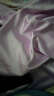 富羽莱（fuyulai） 弹力色丁高密度布料 舞台演出服防真丝绸缎面里衬旗袍连衣裙面料 19#浅紫(一米价) 晒单实拍图