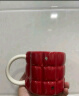 星巴克（Starbucks）红色格纹款马克杯(配搅拌棒)490ml陶瓷杯水杯子生日礼物女 实拍图