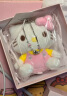 潮色绘三丽鸥hellokitty银手链女生520礼物女孩子生日礼物手链女友 6029 实拍图