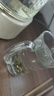 Ocean进口玻璃茶杯耐热泡茶杯带把家用待客水杯加厚大容量绿茶杯 能量把杯330ml+时尚把杯315ml 实拍图