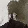 迪普尔防水防雨鞋套耐磨防滑高筒中筒男女款黑色防滑防暴雨 M(36-37)  高筒 实拍图