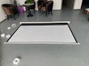 科速莱100英寸16：9白玻纤电动幕布加厚投影幕布壁挂免打孔可折叠抗光高清家用适配坚果极米小米等 实拍图