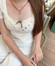中国黄金（CHINA GOLD）黄金吊坠男女款足金小胖福金坨坨平安金锁项链情人节礼物婴儿满月 【今/次日达】胖福金坨+金珠【红绳】约0.5g 实拍图