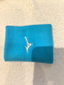 美津浓（MIZUNO）护腕男女运动健身篮球护手腕吸汗防护装备羽毛球B577浅蓝单只 实拍图