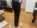 KEA商务西裤男修身职业免烫正装上班中腰垂感男士直筒休闲西装裤 黑色-常规款 33 实拍图