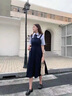 欧品臣玛丽珍女鞋英伦厚底小皮鞋女黑色乐福鞋增高jk学生百搭软底配裙子 黑色 38 实拍图