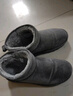 红蜻蜓雪地靴女秋冬加绒百搭棉鞋保暖短靴女靴WLC43470灰色39 实拍图