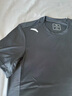 安踏冰肤凉感男子运动短袖2026春夏季透气吸汗紧身上衣速干t恤 【夏季速干热卖推荐】基础黑-5 M 170 (105-125斤) 实拍图