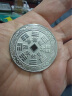 铜师傅《山鬼花钱》木纹金工艺 紫铜黄铜白铜吊坠 桌面摆件工艺品挂件 白铜版 实拍图