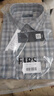 杉杉（FIRS）纯棉磨毛长袖衬衫男 中年爸爸装全棉格子衬衣男 1245-2 40  实拍图