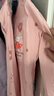 猫人（MiiOW）【A级防螨抗菌纯棉】女士睡衣女带胸垫花朵印花可外穿粉色M 实拍图