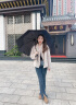EuroSCHIRM德国风暴伞 一甩即干 轻量防晒防紫外线自动晴雨两用折叠伞 3032 深蓝色 实拍图
