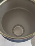 JRINKTEEA茶水分离保温杯316不锈钢无缝内胆泡茶杯男士焖茶杯户外喝茶杯 绅士黑升级款Q9带隔档500ml 实拍图