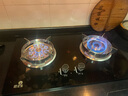 樱花雪燃气灶双灶家用猛火灶天然气灶煤气灶防干烧5.2kw大火力不锈钢液化气灶罐装专用台式嵌入式灶具 鸳鸯左猛火【防爆钢化玻璃】熄火保护+一级能效 天然气 实拍图