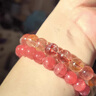 碧芳琼7A收藏级天然水晶冰种红纹石手串红水晶发晶手链生日礼物送对象 10mm冰种红纹石收藏级 实拍图