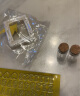 迪普尔宝宝满月纪念手足印相框周岁百天胎毛套装婴儿新生儿diy手足印 【金碧辉煌】数字贴+暖灯 实拍图