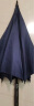 米波迪（Meebordi）8骨弯手柄双人男士商务半自动长柄防风高尔夫伞藏青色可定制 实拍图