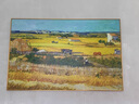 画大芬客厅装饰画大芬油画村世界名画梵高风景油画卧室壁画餐厅挂画美式 梵高《丰收》 横版60*80cm x 油画布ps框 实拍图