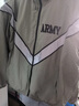 马登工装 ARMY飞行员夹克训练服男秋季vibe反光连帽速干休闲外套潮流 灰绿色（无帽） XL 实拍图
