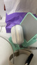 ESCASE airpods pro二代保护套airpods pro2保护套苹果无线蓝牙耳机防摔防尘透明 裸机美感+挂绳 实拍图