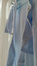 贝瑞加（Babyprints）宝宝连体衣纯棉婴儿衣服长袖爬服秋冬贴身哈衣四季内衣 蓝象80 实拍图
